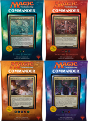 MTG Commander 2017 Decks: Set of 4